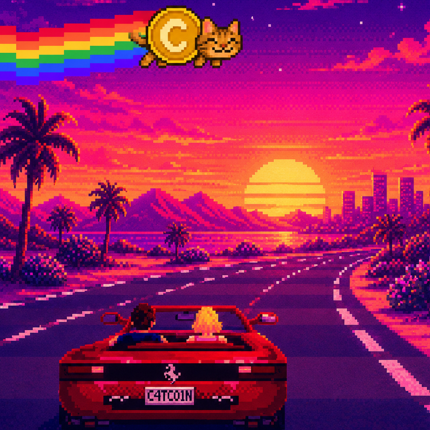 C4TC01N cruising into the sunset